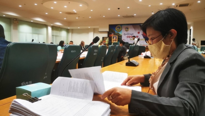 สทภ. 7 ร่วมประชุมคณะกรรมการบริหารงานจังหวัดแบบบูรณาการจังหวัดกาญจนบุรี (ก.บ.จ.) ครั้งที่ 2/2563