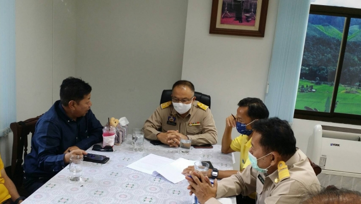 สทภ.1 ร่วมประชุมสรุปผลการดำเนินงานโครงการก่อสร้างอ่างเก็บน้ำแม่เหียะ ณ ห้องประชุม สำนักจัดการทรัพยากรป่าไม้ที่ 1 (เชียงใหม่)