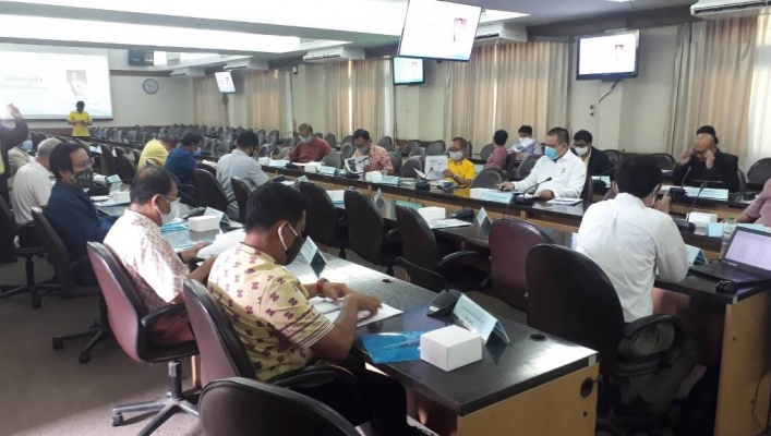 สทภ. 7 ร่วมประชุมคณะอนุกรรมการทรัพยากรน้ำจังหวัดสุพรรณบุรี ครั้งที่ 1/2563