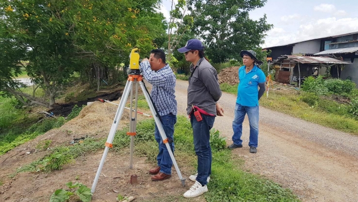 สทภ.2 ตรวจติดตามเร่งรัดผลเบิกจ่ายและผลการดำเนินงานแหล่งน้ำหนองตานิวใหญ่ ช่วง 2 บ้านตานิว หมู่ที่ 6 บ้านเขาดิน หมู่ที่ 8 บ้านเนินกว้าว หมู่ที่ 9 ตำบลยางตาล อำเภอโกรกพระ จังหวัดนครสวรรค์