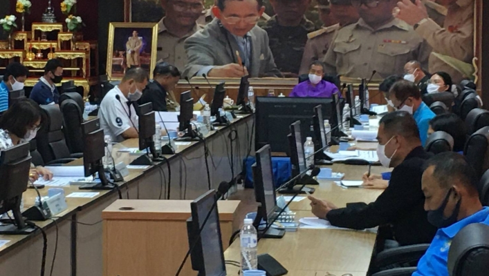 สทภ.๑ โดยส่วนประสานและบริหารจัดการลุ่มน้ำสาละวิน เข้าร่วมประชุมคณะอนุกรรมการทรัพยากรน้ำจังหวัดแม่ฮ่องสอน ครั้งที่ ๑/๒๕๖๓