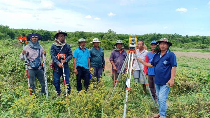 สทภ.11 ทส.ลงพื้นที่สำรวจออกแบบโครงการอนุรักษ์ฟื้นฟูแหล่งน้ำขะโหมย พร้อมระบบกระจายน้ำ