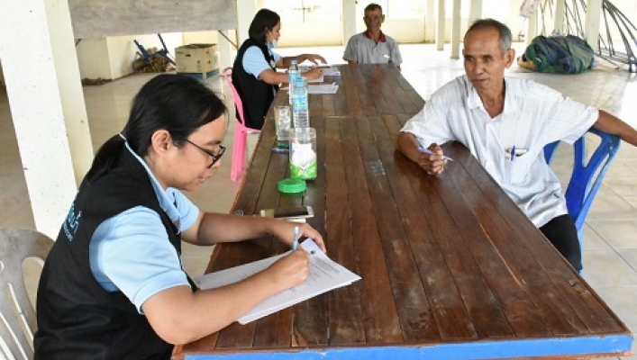 สทภ.5 ลงพื้นที่ติดตามและประเมินผลโครงการก่อสร้างระบบกระจายน้ำด้วยพลังงานแสงอาทิตย์ ในพื้นที่ จังหวัดสุรินทร์