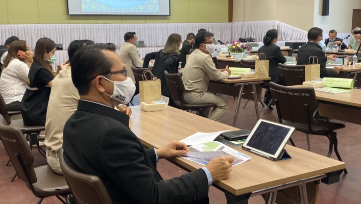 ผอ.สทภ.4 ร่วมการประชุมการบริหารจัดการน้ำและแนวทางการพัฒนาแหล่งน้ำในพื้นที่กลุ่มลุ่มน้ำโขง เลย ชี มูล สงคราม