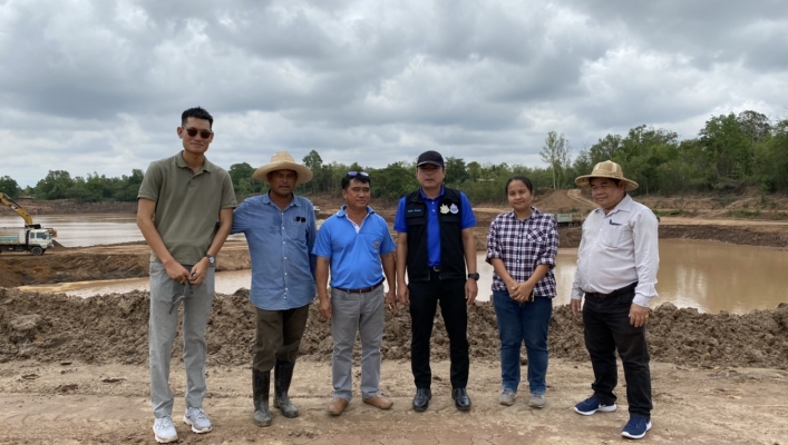 สทภ.9 โดยส่วนพัฒนาและฟื้นฟูแหล่งน้ำ คณะกรรมการตรวจรับพัสดุ และช่างควบคุมงาน ลงพื้นที่ตรวจติดตามผลการดำเนินงาน โครงการอนุรักษ์ฟื้นฟูแหล่งน้ำเชื่อมต่อโครงข่ายน้ำบึงน้อย-บึงน้ำด้วน ม.1,2 ต.ไร่อ้อย อ.พิชัย จ.อุตรดิตถ์ ดำเนินการปี 2563