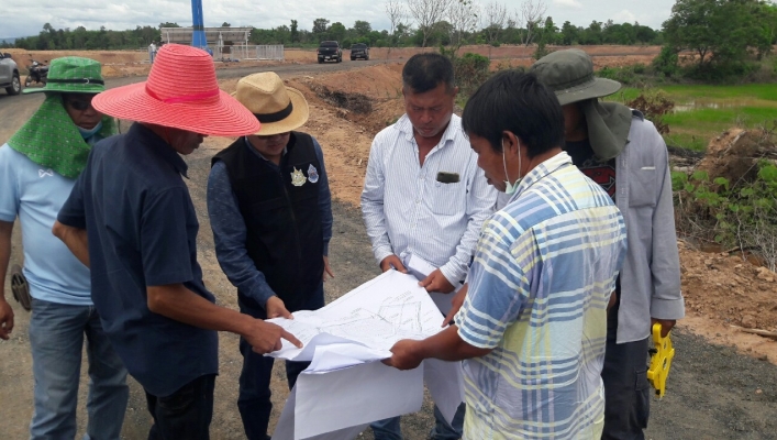 สทภ.11 ทส.ลงพื้นที่ติดตามผลการดำเนินงานโครงการปรับปรุงฟื้นฟูแหล่งน้ำอ่างเก็บน้ำห้วยปูน