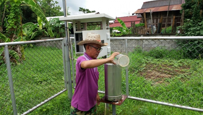 สทภ.9 ส่วนอุทกวิทยาที่ 2 แพร่ ลงพื้นที่ซ่อมบำรุงรักษาสถานีระบบเตือนภัยล่วงหน้า ในพื้นที่จังหวัดแพร่