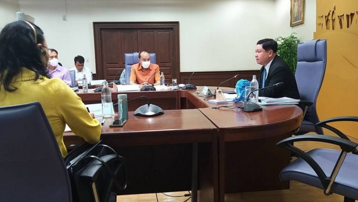 สทภ. 7 ร่วมประชุมคณะทำงานการบริหารจัดการพื้นที่แนวเขตกันชนรอบเขตรักษาพันธุ์สัตว์ป่าห้วยขาแข้ง ครั้งที่ 1/2563