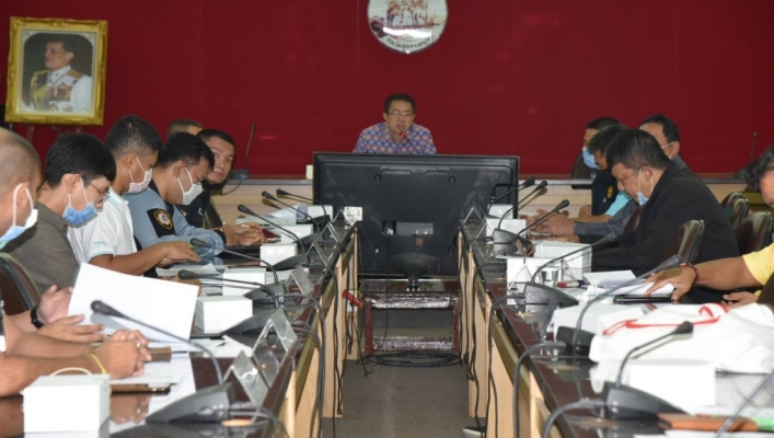 สทภ. 7 ร่วมประชุมการเตรียมพร้อมรับสถานการณ์น้ำในช่วงฤดูฝน ปี 2563 เพื่อจัดตั้งศูนย์บัญชาการเหตุการณ์อุทกภัย วาตภัย และดินถล่ม จังหวัดสุพรรณบุรี พ.ศ. 2563
