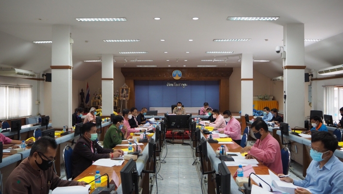 สทภ.1 โดยส่วนประสานและบริหารจัดการลุ่มน้ำปิงตอนบน เป็นผู้แทนเข้าร่วมประชุมคณะอนุกรรมการทรัพยากรน้ำจังหวัดลำพูน ครั้งที่ 1/2563