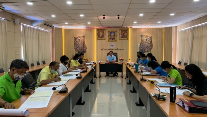 สทภ. 7 ประชุมคณะทำงานสร้างนวัตกรรมในองค์กร การพัฒนางานในองค์การ สำนักงานทรัพยากรน้ำภาค 7 ประจำปีงบประมาณ พ.ศ. 2563