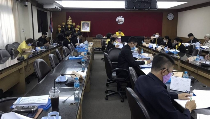 สทภ. 7 โดยส่วนประสานและบริหารจัดการลุ่มน้ำท่าจีน ร่วมประชุมคณะกรรมการลุ่มน้ำท่าจีน ครั้งที่ 2/2563