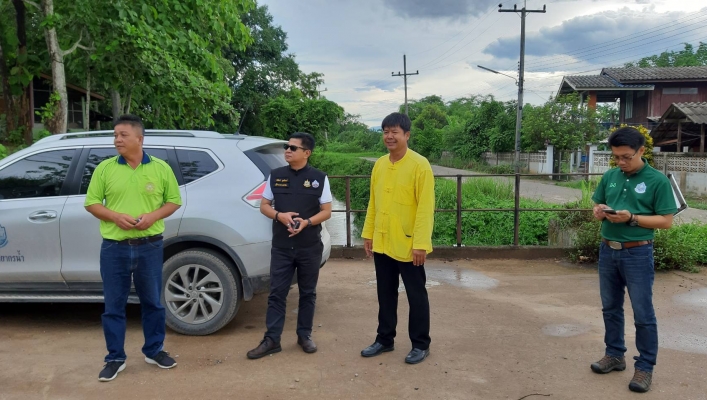ทส.ทน.สทภ.1  ลงพื้นที่วางระบบโครงข่ายน้ำหนองหลวง 4 ตำบล 2 อำเภอ