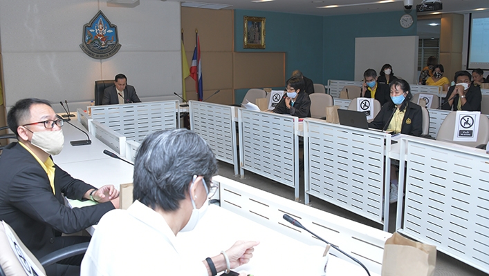 การประชุมคณะกรรมการบริหารเทคโนโลยีสารสนเทศและการสื่อสาร กรมทรัพยากรน้ำ ครั้งที่ 4/2563