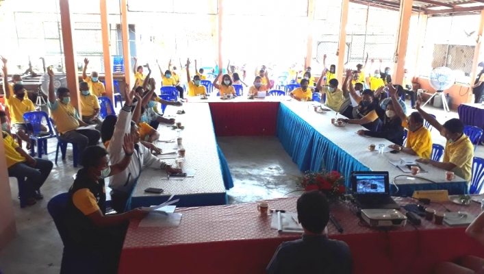 สทภ. 7 จัดโครงการประชุมเชิงปฏิบัติการรับฟังความคิดเห็นของประชาชนตามระเบียบสำนักนายกรัฐมนตรี ว่าด้วยการรับฟังความคิดเห็นของประชาชนพ.ศ. 2548 จังหวัดประจวบคีรีขันธ์