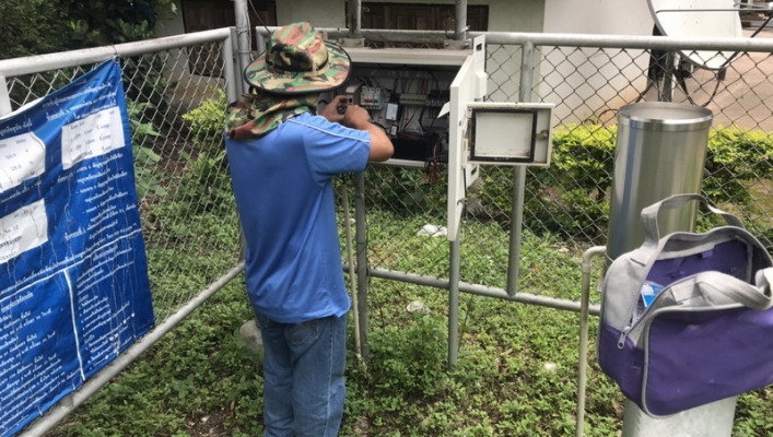 สทภ.9 ส่วนอุทกวิทยาที่ 2 แพร่ ลงพื้นที่ซ่อมบำรุงรักษาฉุกเฉินสถานีระบบเตือนภัยล่วงหน้า และสำรวจข้อมูลทางอุทกวิทยาในพื้นที่จังหวัดแพร่และน่าน