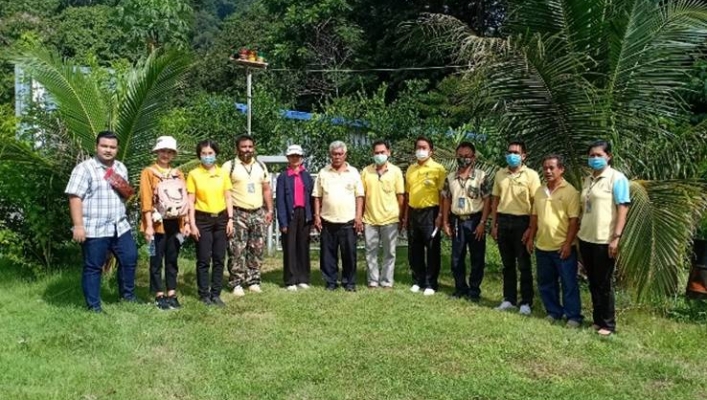 สทภ.10 รับการตรวจการดำเนินงานโครงการบำรุงรักษาระบบเตือนภัยน้ำท่วม-ดินถล่ม (Early Warning)