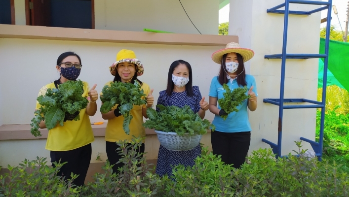 สทภ.1 โดยส่วนอุทกวิทยาที่ 2 เชียงราย จัดกิจกรรมเพิ่มพื้นที่สีเขียว(Green office)