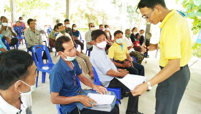สทภ.4 จัดโครงการรับฟังความคิดเห็นของประชาชนตามระเบียบสำนักนายกฯ  ปีงบประมาณ 2563 โครงการอนุรักษ์ฟื้นฟูแหล่งน้ำหนองดูล หมู่ที่ 7 บ้านแจ้งจม ตำบลเจ้าท่า อำเภอกมลาไสย จังหวัดกาฬสินธุ์