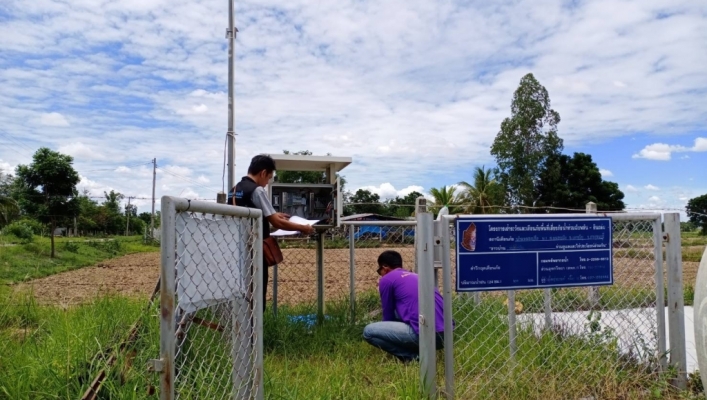 สทภ. 7 ลงพื้นที่ดำเนินการตรวจสอบซ่อมแซมและบำรุงรักษาสถานีเตือนภัยล่วงหน้า (Early – Warning) ในเขตพื้นที่จังหวัดสุพรรณบุรี และจังหวัดกาญจนบุรี