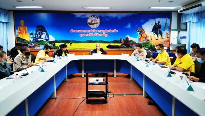 สทภ. 7 ร่วมประชุมหารือการตรวจราชการแบบบูรณาการของผู้ตรวจราชการ จังหวัดสุพรรณบุรี
