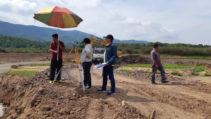 สทภ.9 ลงพื้นที่ตรวจติดตามโครงการปรับปรุงซ่อมแซมอ่างเก็บน้ำห้วยคลองเหมือง ตำบลนายาง อำเภอพิชัย จังหวัดอุตรดิตถ์ (งบประมาณปี 2563)