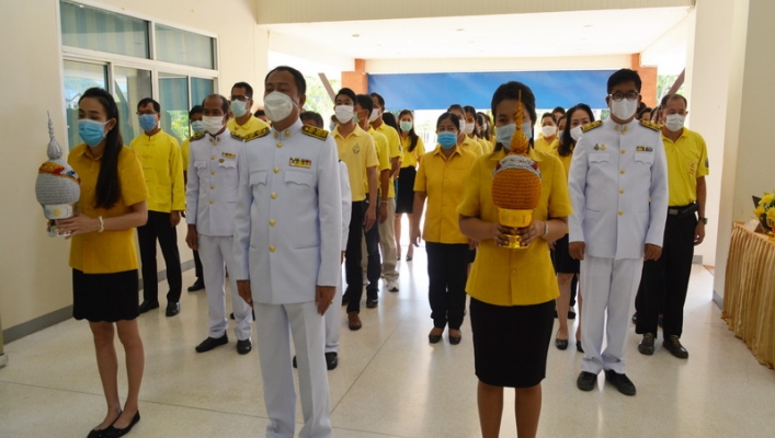 สทภ.9 จัดพิธีถวายพระพรชัยมงคล ร.10
