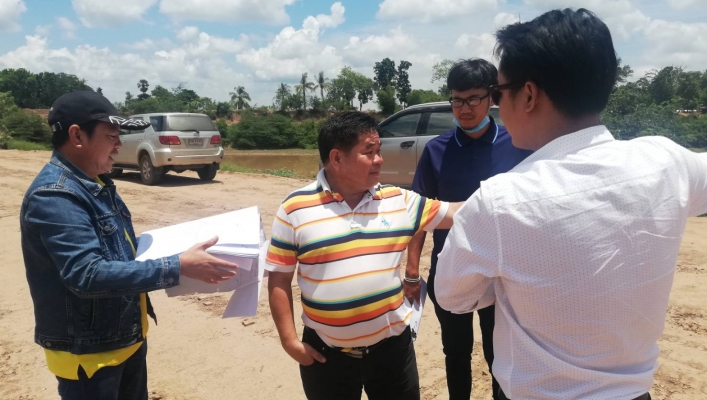 สทภ.9 ลงพื้นที่ตรวจติดตามผลการดำเนินงาน โครงการอนุรักษ์ฟื้นฟูแหล่งน้ำเชื่อมต่อโครงข่ายน้ำบึงน้อย- บึงน้ำด้วน ม.1,2 ต.ไร่อ้อย อ.พิชัย จ.อุตรดิตถ์