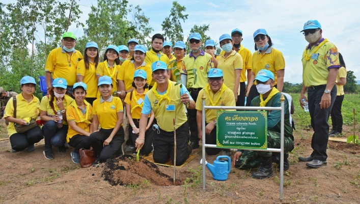 สทภ.6 ร่วมกิจกรรมโครงการปลูกป่า และป้องกันไฟป่า จังหวัดปราจีนบุรี