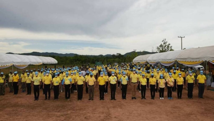 สทภ. 7 ร่วมโครงการปลูกป่า และป้องกันไฟป่า จังหวัดราชบุรี