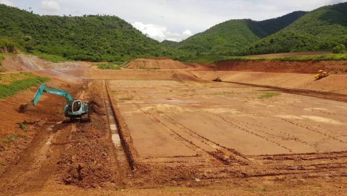 สทภ. 7 ลงพื้นที่ติดตามการดำเนินงานโครงการปรับปรุงฟื้นฟูแหล่งน้ำบ้านหนองงูเหลือม หมู่ที่ 3 ตำบลหนองนกแก้ว อำเภอเลาขวัญ จังหวัดกาญจนบุรี