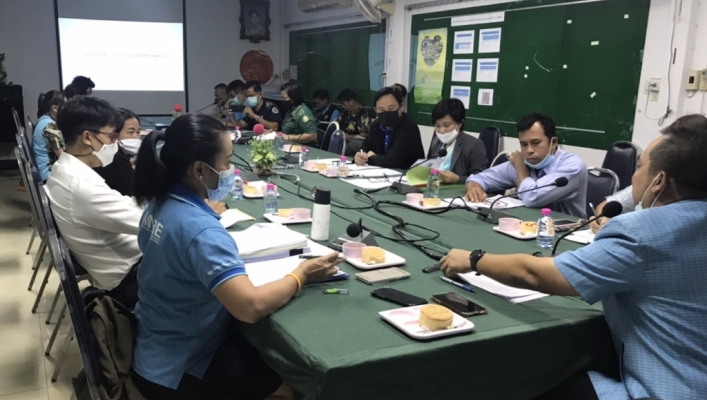 สทภ. 7 ร่วมประชุมหน่วยงานสังกัดกระทรวงทรัพยากรธรรมชาติและสิ่งแวดล้อม จังหวัดประจวบคีรีขันธ์ ครั้งที่ 1/2563