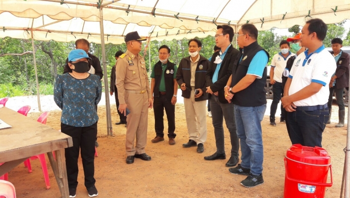 สทภ.4 เข้าร่วมประชุมและลงพื้นที่ติดตามและประเมินผลโครงการตามแผนแม่บทการบริหารจัดการทรัพยากรน้ำ และแผนบูรณาการจัดการทรัพยากรน้ำ ประจำปีงบประมาณ พ.ศ. 2563 (ในพื้นที่ลุ่มน้ำชี)