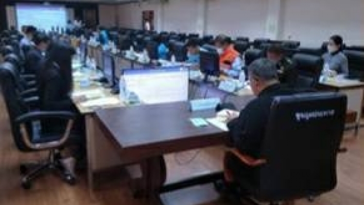 สทภ.๑ โดยส่วนประสานและบริหารจัดการลุ่มน้ำสาละวิน เข้าร่วมประชุมคณะอนุกรรมการทรัพยากรน้ำจังหวัดแม่ฮ่องสอน ครั้งที่ ๒/๒๕๖๓