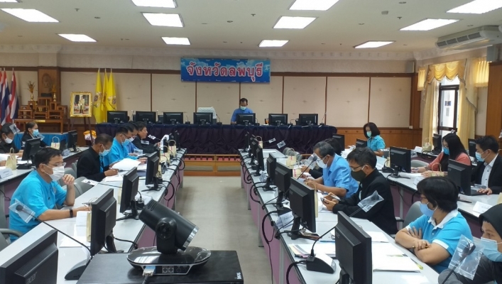 สทภ.๒ โดยส่วนประสานและบริหารจัดการลุ่มน้ำป่าสัก เข้าร่วมประชุมคณะอนุกรรมการนโยบายที่ดินจังหวัดลพบุรี (คทช.จังหวัด) ครั้งที่ ๑/๒๕๖๓