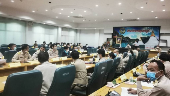 สทภ. 7 ร่วมประชุมติดตามโครงการพัฒนาชุมชนในเขตรักษาพันธุ์สัตว์ป่าทุ่งใหญ่นเรศวรด้านตะวันตก จังหวัดกาญจนบุรี