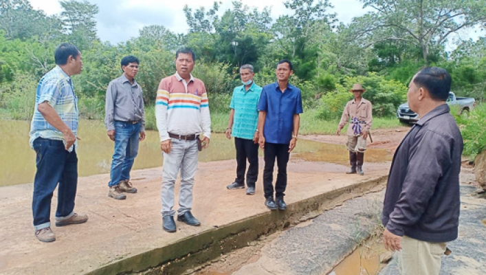 สทภ.11 ทส.ลงพื้นที่สำรวจออกแบบโครงการอนุรักษ์ฟื้นฟูแหล่งน้ำแก่งม่วงไข่