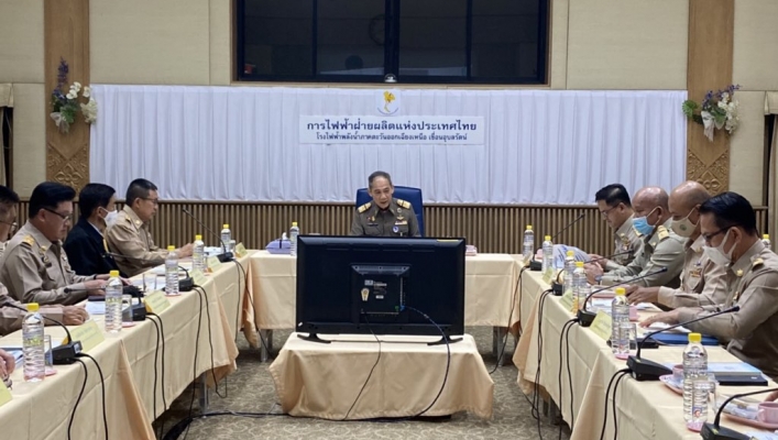 องคมนตรี ติดตามสถานการณ์การบริหารจัดการน้ำในลุ่มน้ำชี ในพื้นที่ สทภ.4