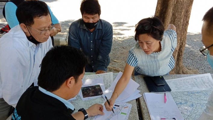 สทภ. 7 ลงพื้นที่วางโครงการบริหารจัดการน้ำด้วยระบบส่งน้ำด้วยพลังงานแสงอาทิตย์ ในพื้นที่จังหวัดสุพรรณบุรี