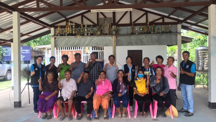 สทภ.4 ติดตามประเมินผลโครงการอนุรักษ์ฟื้นฟูแหล่งน้ำตำบลพระธาตุ บ้านโกทา ตำบลพระธาตุ อำเภอนาดูน จังหวัดมหาสารคาม