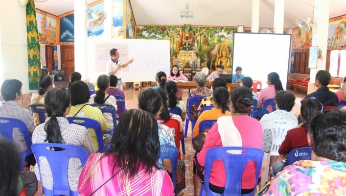 สทภ.1 โดยส่วนประสานและบริหารจัดการลุ่มน้ำปิงตอนบน จัดประชุมเชิงปฏิบัติการเพื่อรับฟังความคิดเห็น ของประชาชนโครงการตามแผนการสำรวจ ปีงบประมาณ 2563 อ.แม่ทา จ.ลำพูน