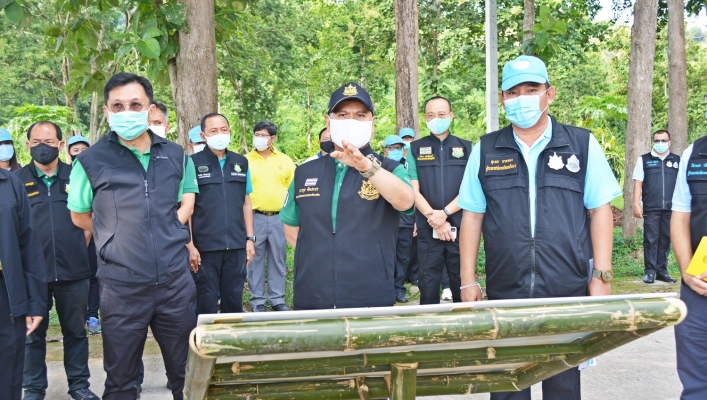 รมต.ทส. ลงพื้นที่ตรวจเยี่ยมและติดตามการดำเนินงานของหน่วยงานในสังกัด ทส.