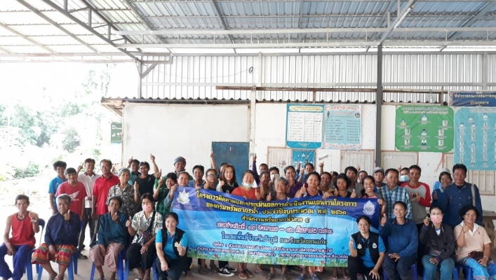 สทภ.4 ติดตามประเมินผลโครงการอนุรักษ์ฟื้นฟูห้วยชีลอง บ้านกุดยาง ตำบลตลาดแร้ง อำเภอบ้านเขว้า จังหวัดชัยภูมิ