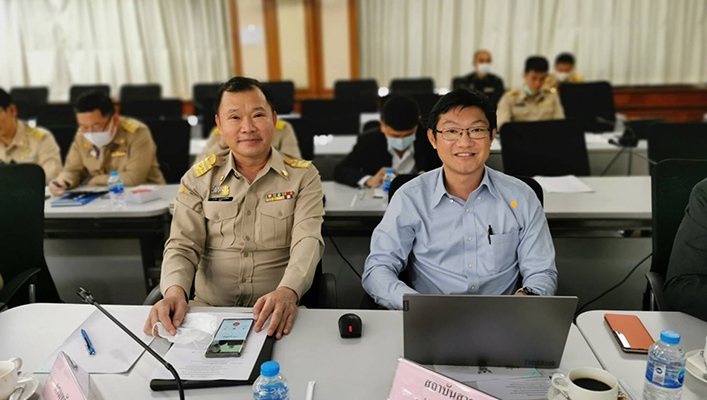 กรมทรัพยากรน้ำ เข้าร่วมประชุมกองบัญชาการป้องกันและบรรเทาสาธารณภัยแห่งชาติ (บกปภ.ช.) เพื่อติดตามสถานการณ์และผลกระทบจากพายุ 