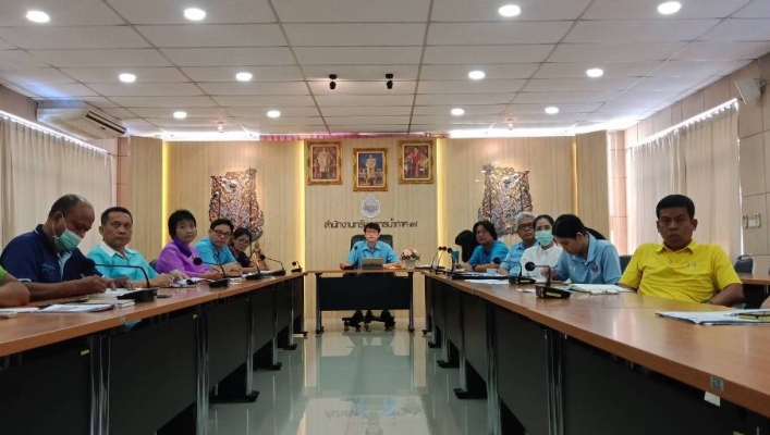 สทภ. 7 ร่วมประชุมการตรวจราชการของผู้ตรวจราชการกรมทรัพยากรน้ำ (นางสาวฉัฐสุรีย์  หาญวงศ์) รอบ 2 ประจำปีงบประมาณ พ.ศ. 2563