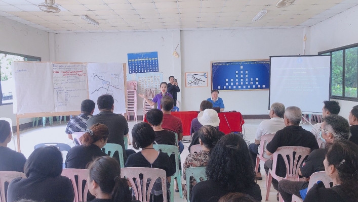 สทภ.1 โดยส่วนประสานและบริหารจัดการลุ่มน้ำปิงตอนบน จัดประชุมเชิงปฏิบัติการเพื่อรับฟังความคิดเห็น ของประชาชนโครงการตามแผนการสำรวจ ปีงบประมาณ 2563 โครงการพัฒนาแหล่งน้ำพร้อมระบบกระจายน้ำเพื่อสนับสนุน กลุ่มเกษตรแปลงใหญ่ (วิสาหกิจชุมชนหนองปลิง) อ.เวียงหนองล่อง 