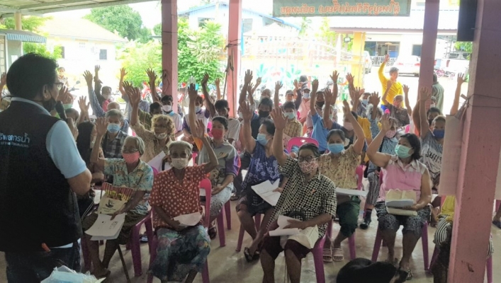 สทภ.2 จัดเวทีรับฟังความคิดเห็นของประชาชนฯ โครงการปรับปรุงฟื้นฟูแหล่งน้ำบึงสนุ่น หมู่ 5,6 ต.ย่านมัทรี  อ.พยุหะคีรี จ.นครสวรรค์