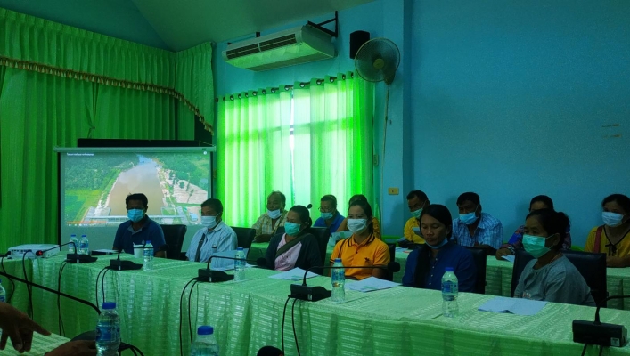 สทภ.11 ส่วนอุทกวิทยา ร่วมประชุมการบริหารจัดการน้ำชลประทาน
