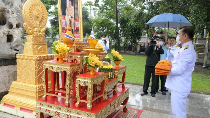 พิธีถวายผ้าพระกฐินพระราชทานกรมทรัพยากรน้ำ