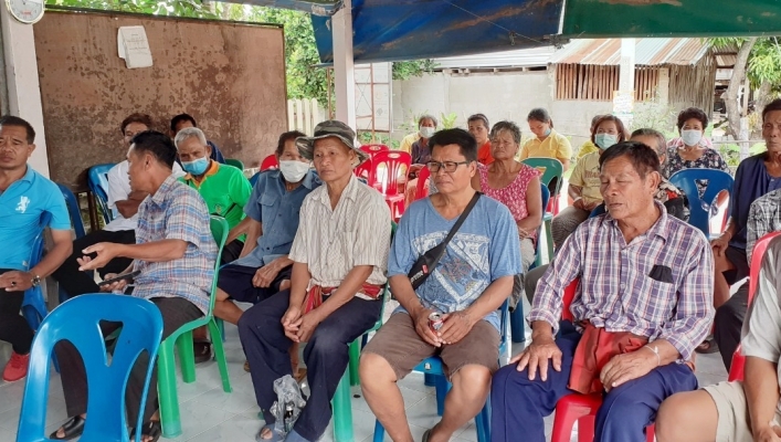 สทภ.4 จัดโครงการรับฟังความคิดเห็นของประชาชนตามระเบียบสำนักนายกฯ โครงการอนุรักษ์ฟื้นฟูแหล่งน้ำ ห้วยแคน บ้านเขียดเหลือง หมู่ที่ 4 ตำบลปอภาร อำเภอเมืองร้อยเอ็ด จังหวัดร้อยเอ็ด